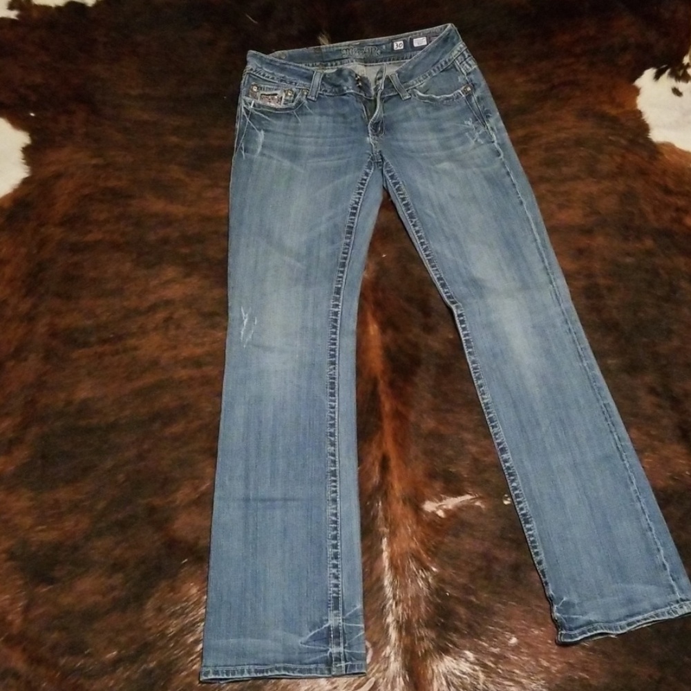 Miss Me Women's Blue Boot Cut Jeans